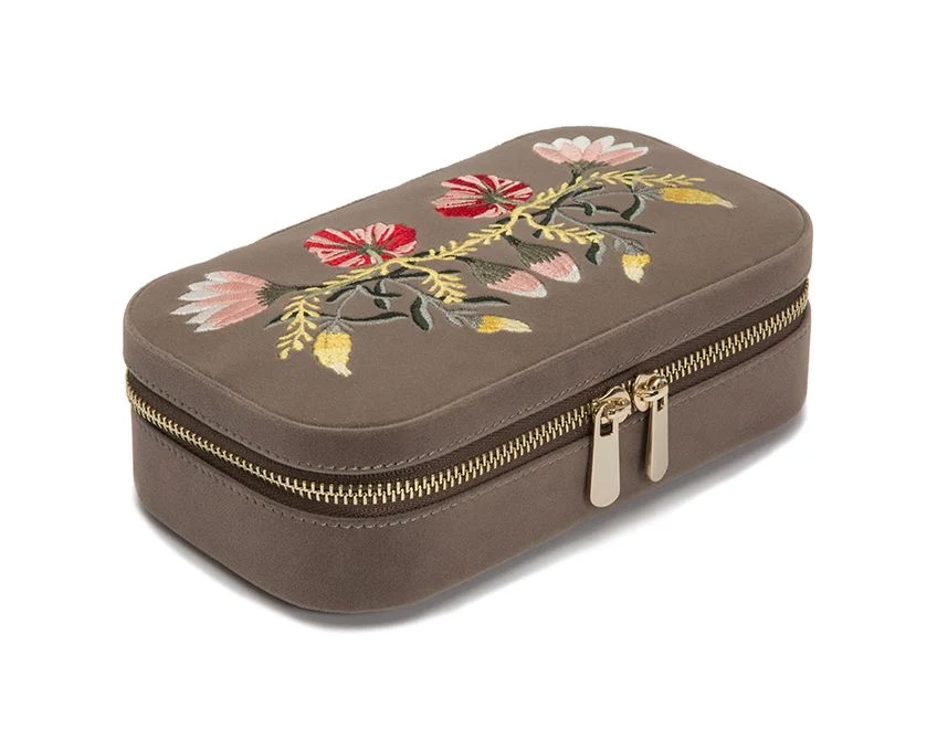 Mini Jewelry Box Velet Leather Necklace Organizer Travel Jewelry Case for Women Multi-Functional Jewellery Box for Women