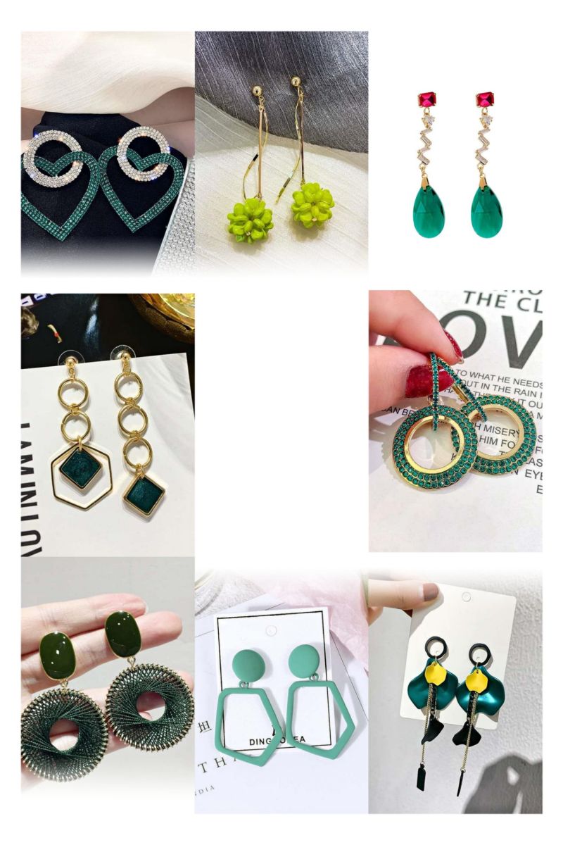 Fashion Earring Designs New Model Earrings Custom Hoop Circle Earrings