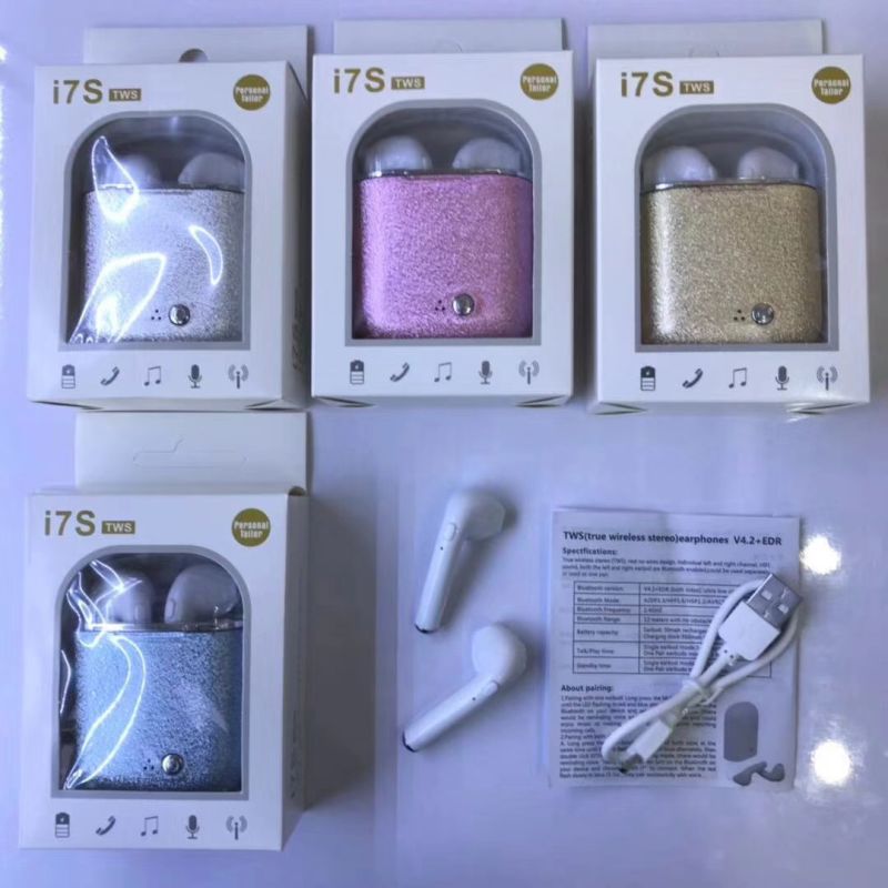 Wireless Charger Twins Earphones with Charging Case Box Tws Earbuds Earplugs