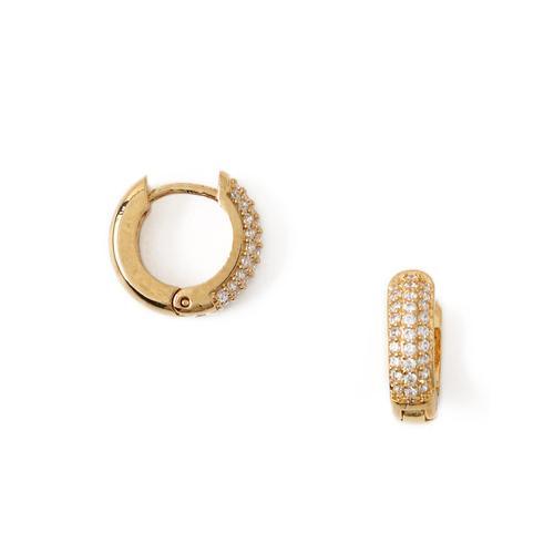 Fashion Hemispherical Earrings with Diamonds Jewelry