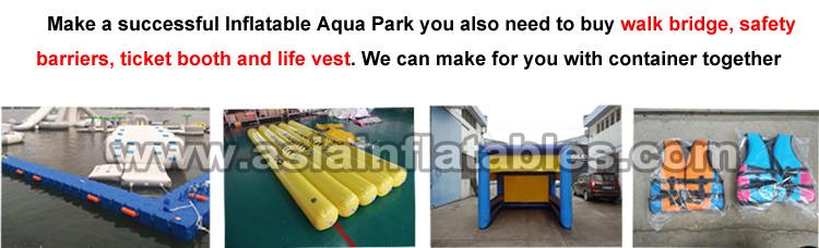 Rave Water Trampoline Inflatable Water Fun Park for Open Water