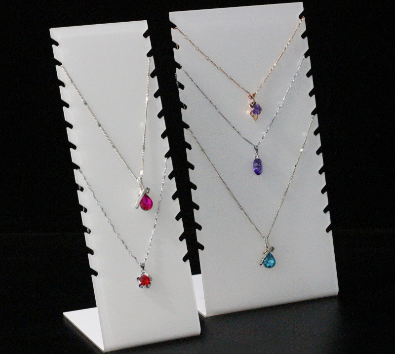 Customized Acrylic Necklace Display Stand