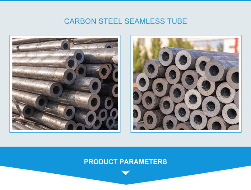 Round Seamless Tube ASTM St52 Mild Carbon Steel Round Pipe