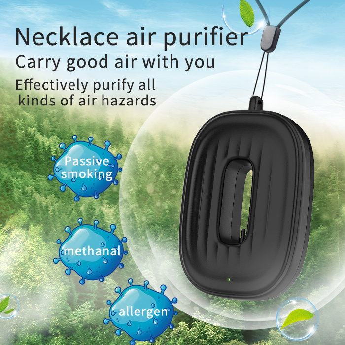 3 in 1 Necklace Air Purifier Negative Ion for Kids