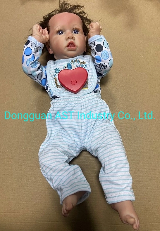 Reborn Doll with Heart Beating Lifelike Silicone Reborn Baby Doll with Pulsing Device Heartbeating Device