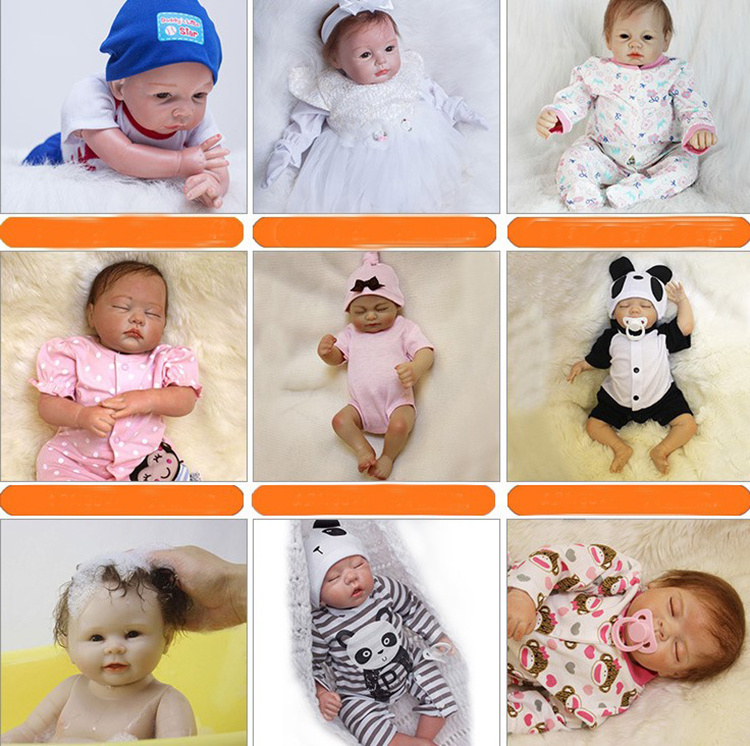 19 Inch Reborn Baby Doll Real Soft Touch Kids Toy