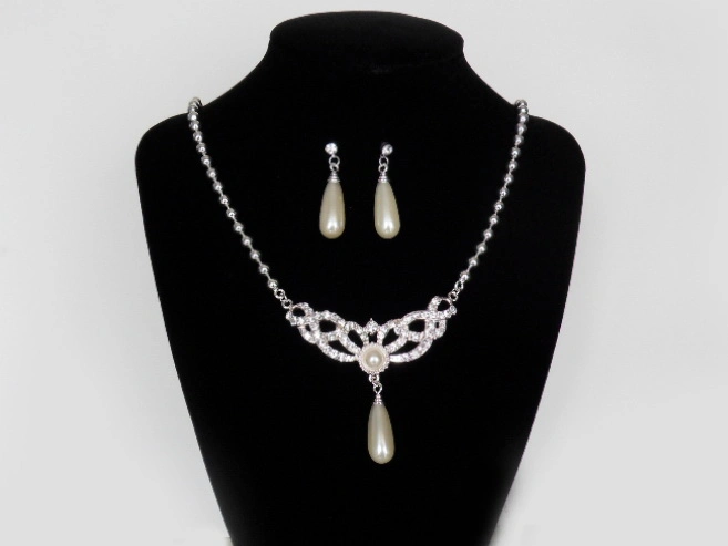 China Factory Price Luxury Newest Design Fashion Jewelry Necklace Set for Women