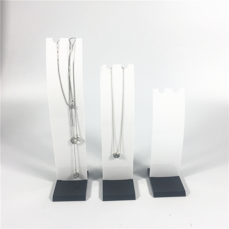 Custom Acrylic Necklace Display Stands for Shop