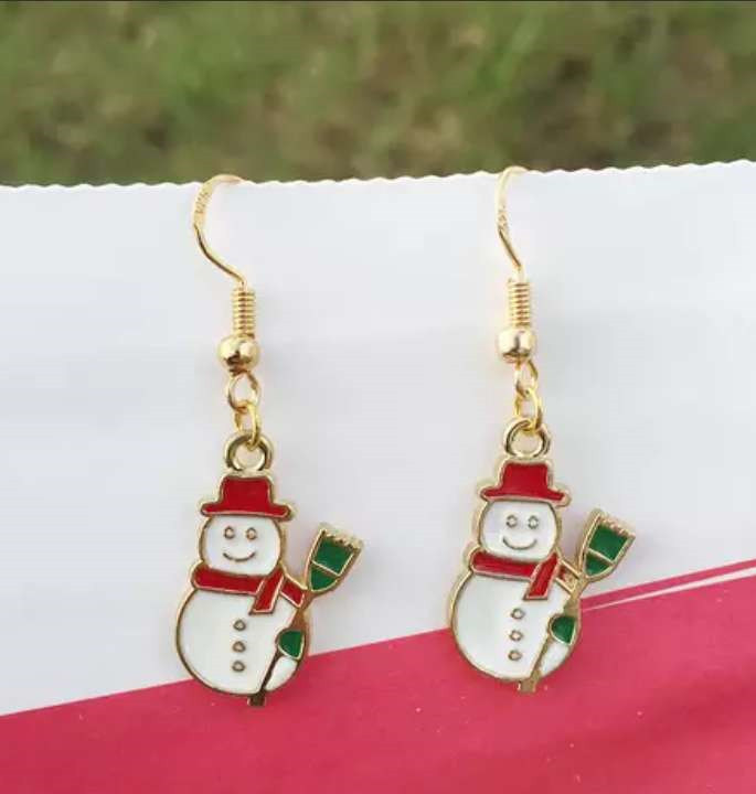 Fashionable Christmas Earrings New Style Earrings for Christmas Stylish Earrings for Ms. Christmas