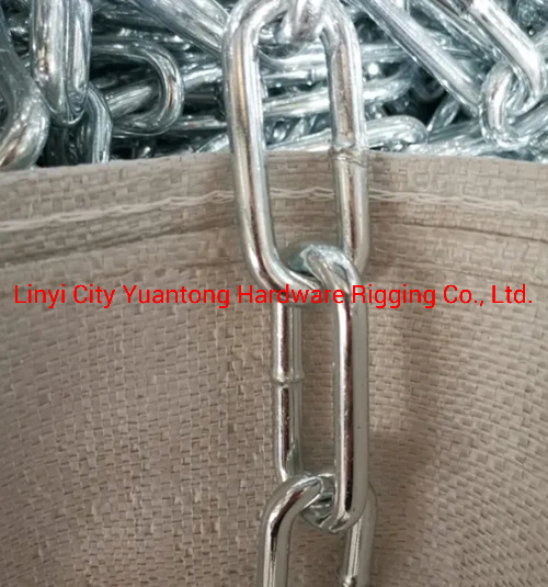 Grade 30 Chain Proof Coil Chain Electro-Galvanized Chain Made in China