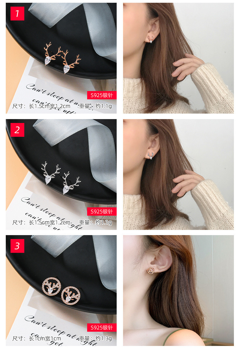 Korean Earrings 2021 Cactus Earrings Earrings Jewelry Studs