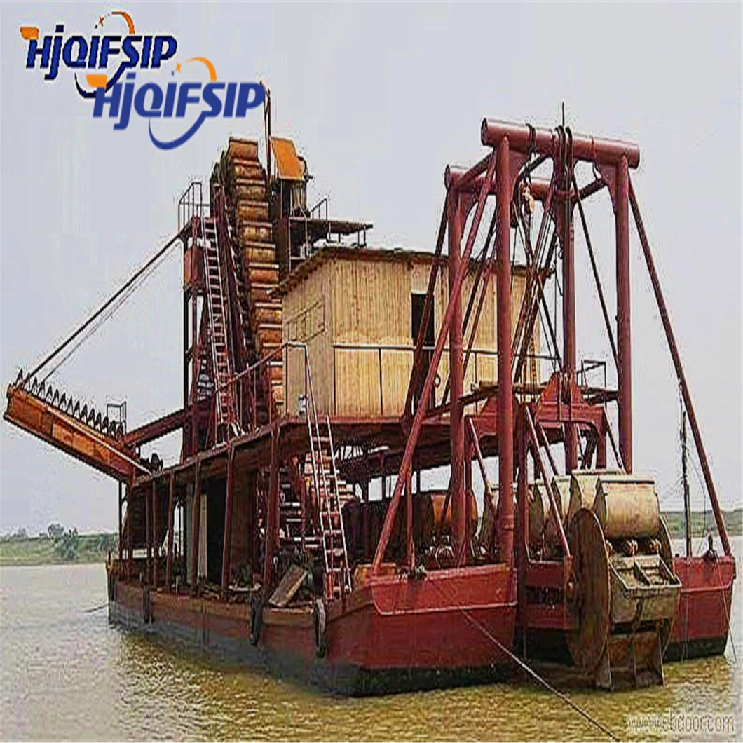 Latest High Efficient Chain Bucket Sand /Gold Mining Equipment for River Sand /Gold /Diamound