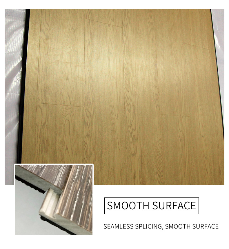 4.5 mm 12 mm Luxury Wood Waterproof Spc Flooring