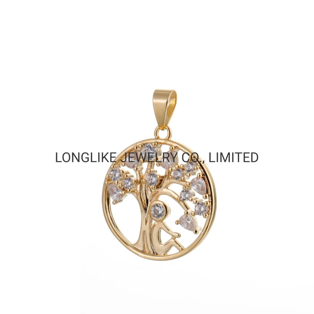 2019 Wholesale Sterling Silver Jewelry Pendant Life of Tree Pendant for Women in 925 Silver Jewelry