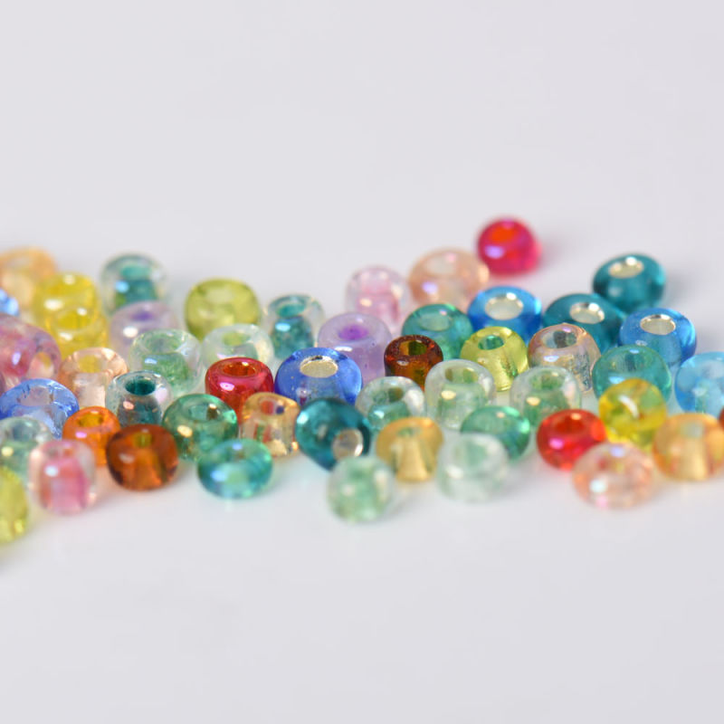 Plastic Multicolor Tube Beads for DIY Necklace