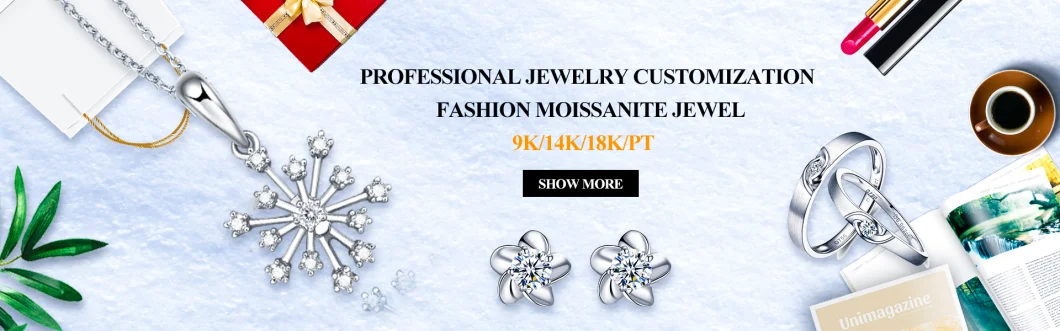 Starsgem Drop Shipping Manufacturer Silver Jewelry Necklaces Moissanite Diamond Necklace