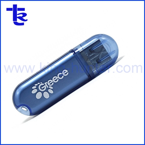 Transparent USB Flash Memory Drive for Promotion Gift