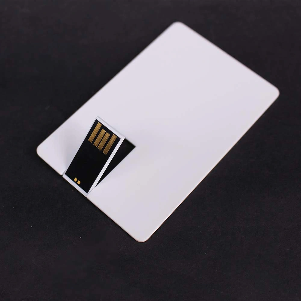 Promotion Gift Custom Logo Business Credit Card USB Flash Drive 8GB 16GB 32GB 64GB USB Stick/Pen Drive/USB Flash Memory/Memory Card/USB Pen Drive