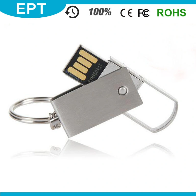 Mini Metal USB Flash Drive Customized Logo Pen Drive