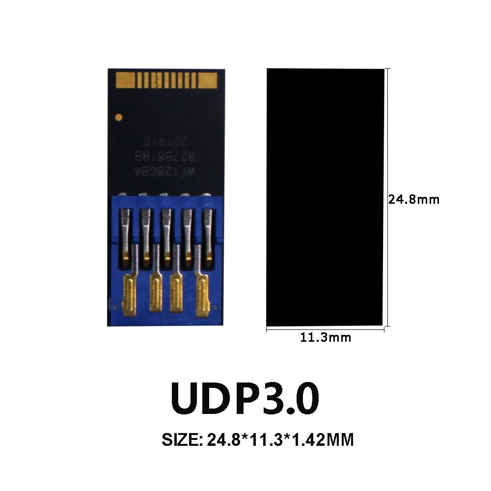 Mini USB 3.0 Good Die High Speed 4-64GB UDP Flash Chip Drives