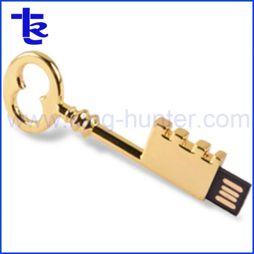 Full Capacity Ancient Key Style USB Flash Drive with Logo
