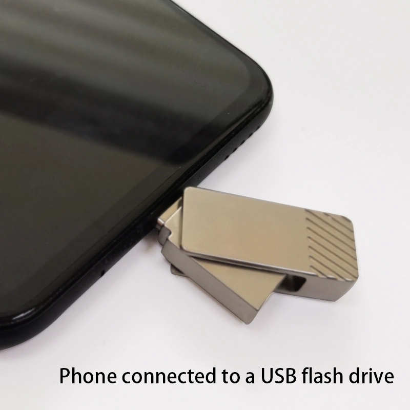 New Popular Metal OTG USB Flash Drive 32GB/64GB/128GB Full Capacity USB Pen Drive/USB Stick