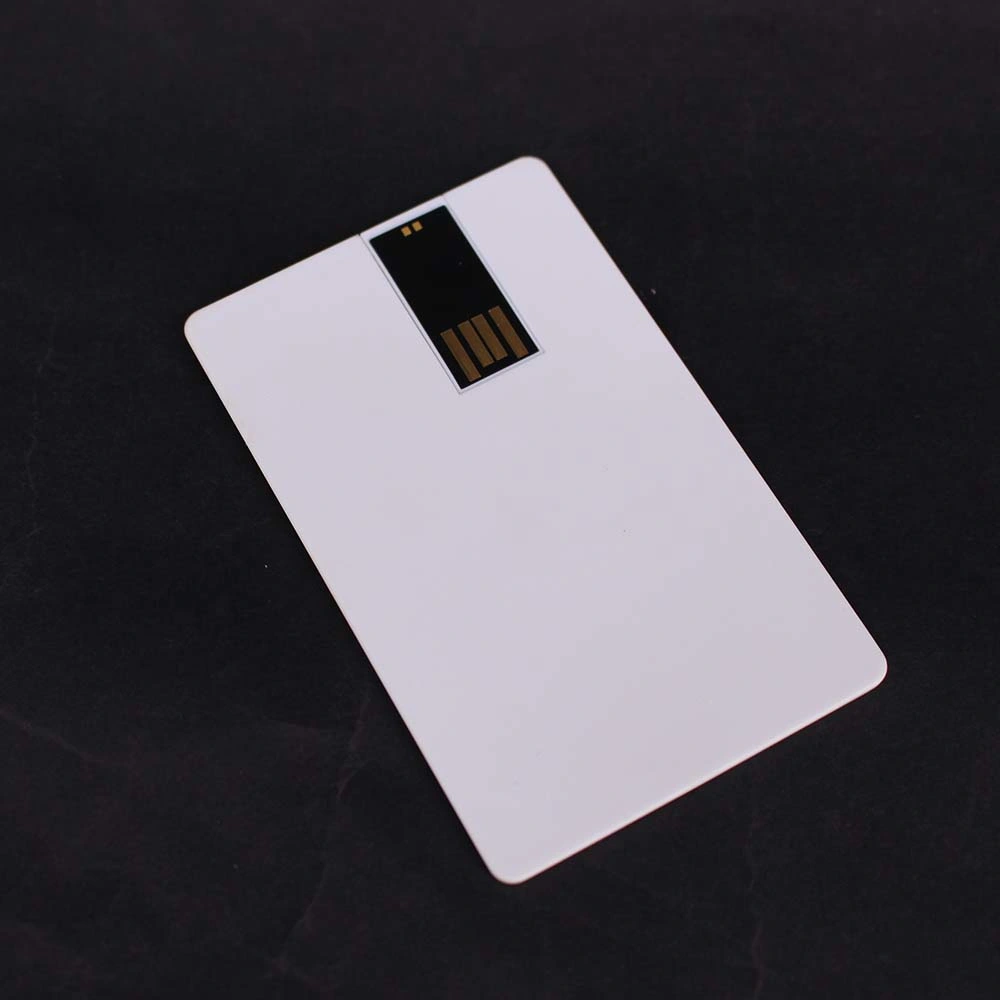 Promotion Gift Custom Logo Business Credit Card USB Flash Drive 8GB 16GB 32GB 64GB USB Stick/Pen Drive/USB Flash Memory/Memory Card/USB Pen Drive