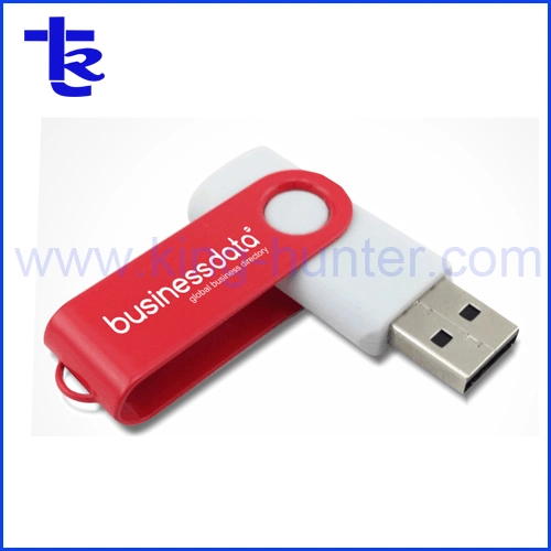Colorful Swivel USB Flash Drive with Free Logo with Keychain