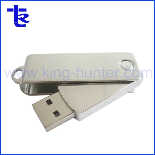 Metal Pormo USB Flash Drive Wholesale Swivel Pen Drive