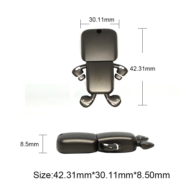 New Product Metal Cute Human Shape USB Stick 8GB 16GB 32GB 64GB Pen Drive/USB Drive/Flash Drive/USB Pen Drive