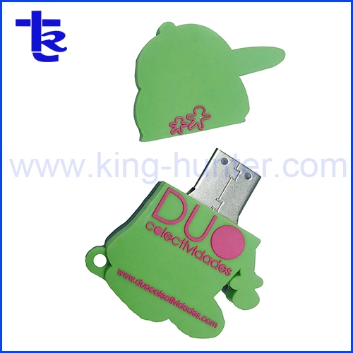 Customized Silicone USB Flash Drive for Company Gift to Sell