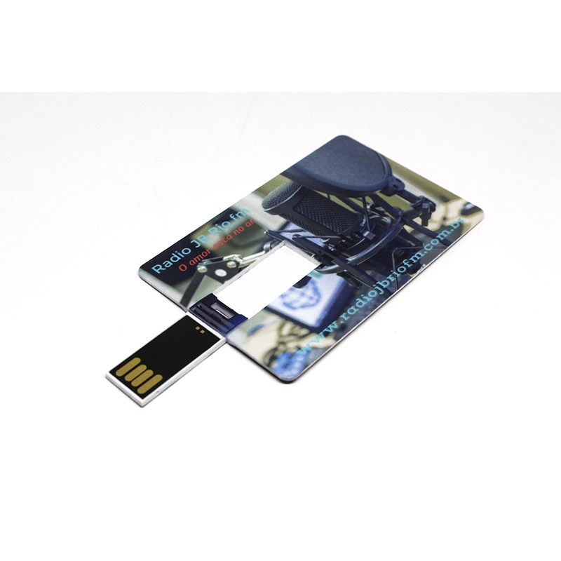 Wholesale Promotional Slim Business Credit Card USB Flash Drive 512MB 1GB Printing Logo Card USB Stick 128MB 8GB 16GB 32GB