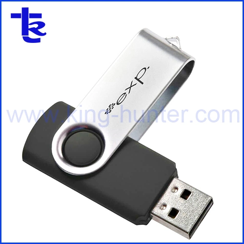 Hot Sales Colorful Metal Swivel USB Flash Drive for Gift