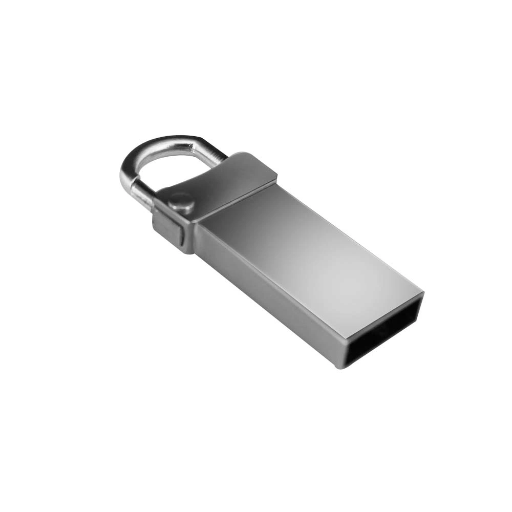 Manufacturer Direct Gift Hook Metal U Disk Custom Enterprise Logo Waterproof 4GB/8GB/16GB/32GB USB Flash Drive/SD Card/USB Pen Drive