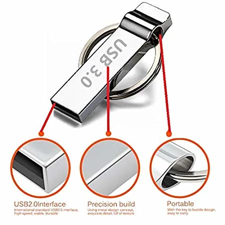 USB Flash Drive New Style Metal Case 8GB 16GB USB Pen Drive U Disk USB 3.0