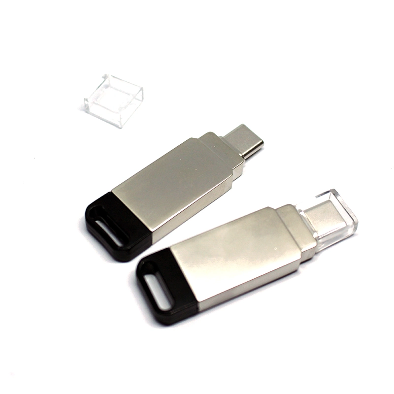 Mini Metal Custom USB Flash Memory Drive Bulk 3.1 Type-C Flash Drive with Custom Logo
