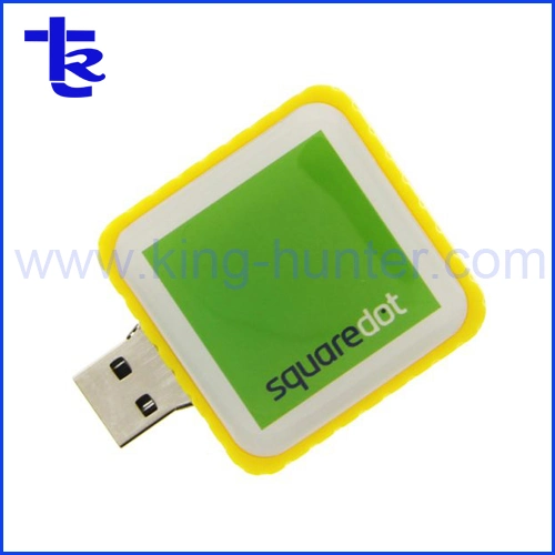 Square Twist USB Stick Flash Drive with OEM Custom Logo
