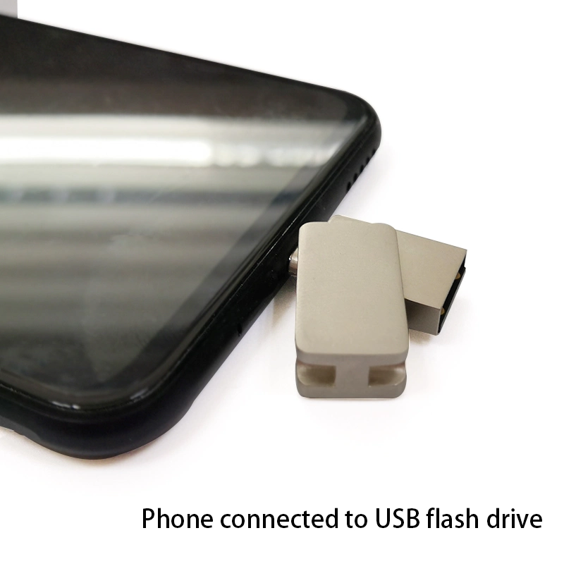 High Speed Cheap 32GB Metal Type C OTG USB Flash Drive for Mobile Phone (UL-OTG039)