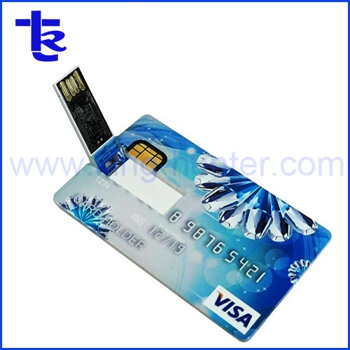 Full Color Printing Credit Card USB Flash Drive Stick