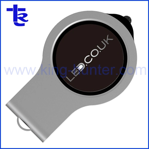 Resin Logo with LED Light USB Flash Drive for Promotional