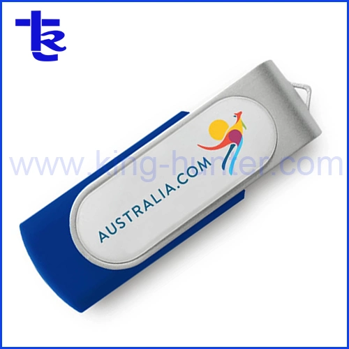 Popular Swivel USB Flash Drive 128MB for Gift