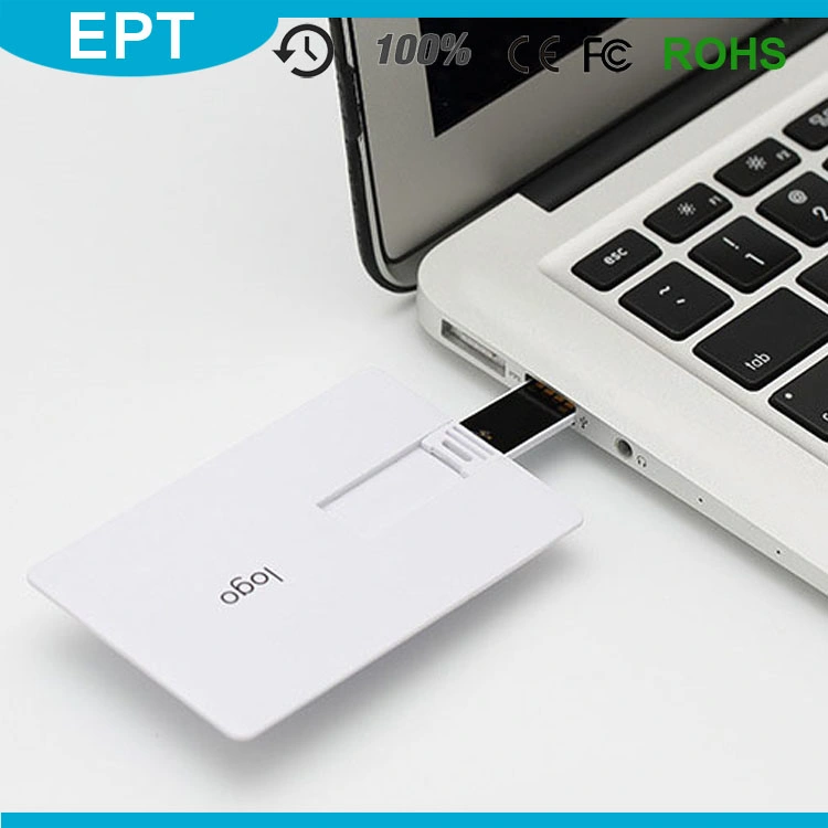 Best Selling Promotional Credit/Visa/Business Card Logo Printing USB Card Flash Drive