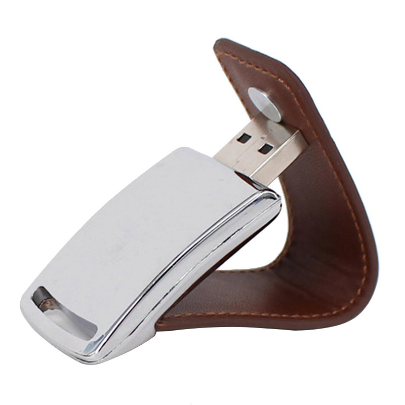 Leather USB Flash Drive 4GB 8GB 16GB 32GB USB 2.0 3.0 Memory Flash Stick