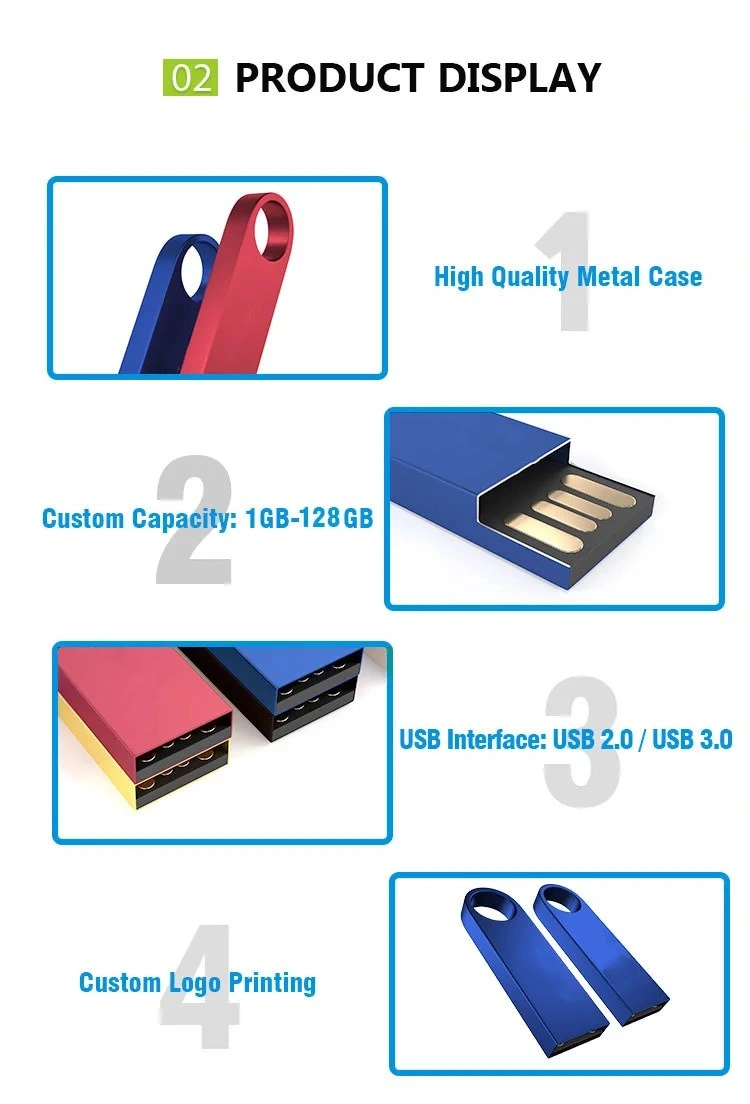 Cheapest USB Stick with Logo Print Pen Drive USB Flash Drive 8g for Promotional Gifts