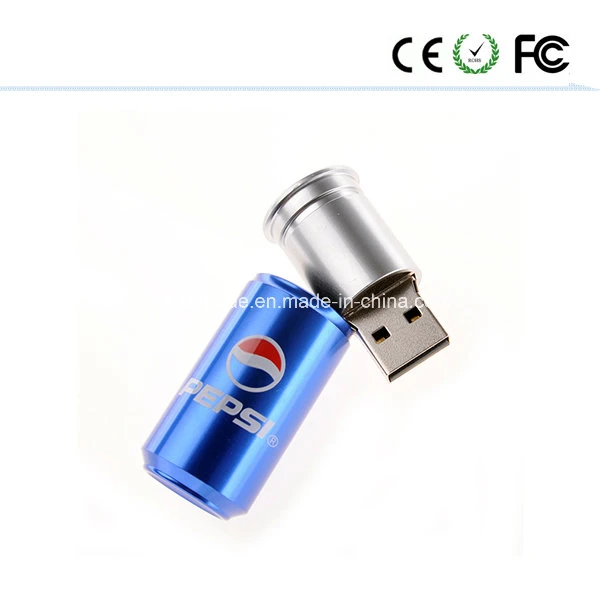 Metal Gifts U Disk Coke Shape USB Flash Drive, Business Custom USB Flash Drive Pendrive