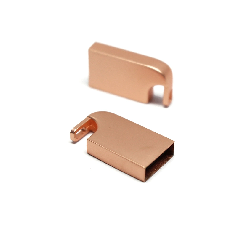 Promotion Gift Golden Metal Mini USB Stick Hook Shape Pen Drive 4GB-64GB USB Flash Drive