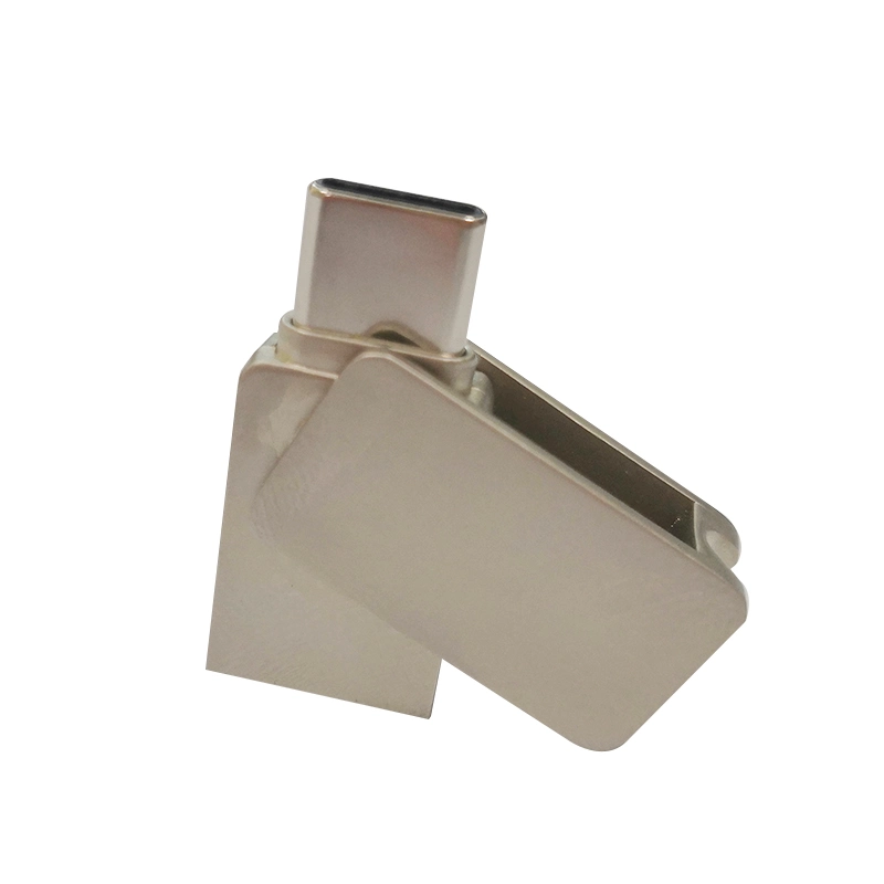 High Speed Cheap 32GB Metal Type C OTG USB Flash Drive for Mobile Phone (UL-OTG039)