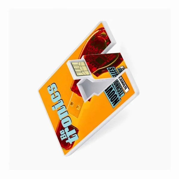 8GB Credit Card USB Flash Drive Business Card Pen Drive (EC002)