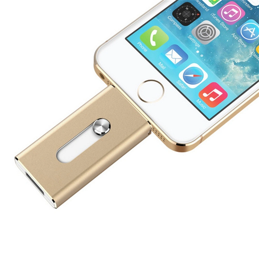 New Shelling OTG USB Flash Drive for iPhone USB Pen Drive