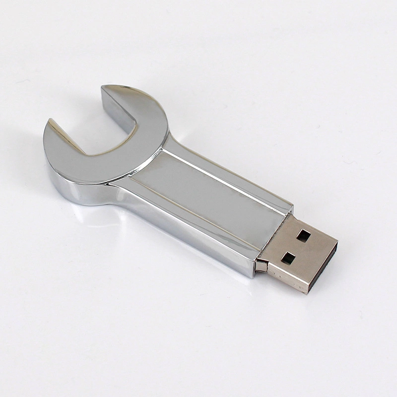 Newest Metal Spanner Shape USB Flash Drive for Promotional Gift USB Pen Drive